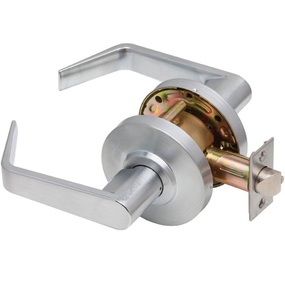 Dexter C2000-PASS-R-626 Cylindrical Lock Satin Chrome Non-Locking Passage Latch